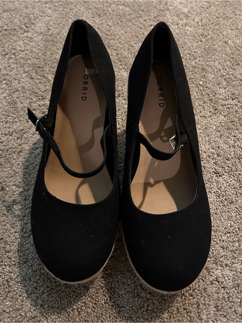 torrid Black Mary Jane Pumps with Ankle Strap